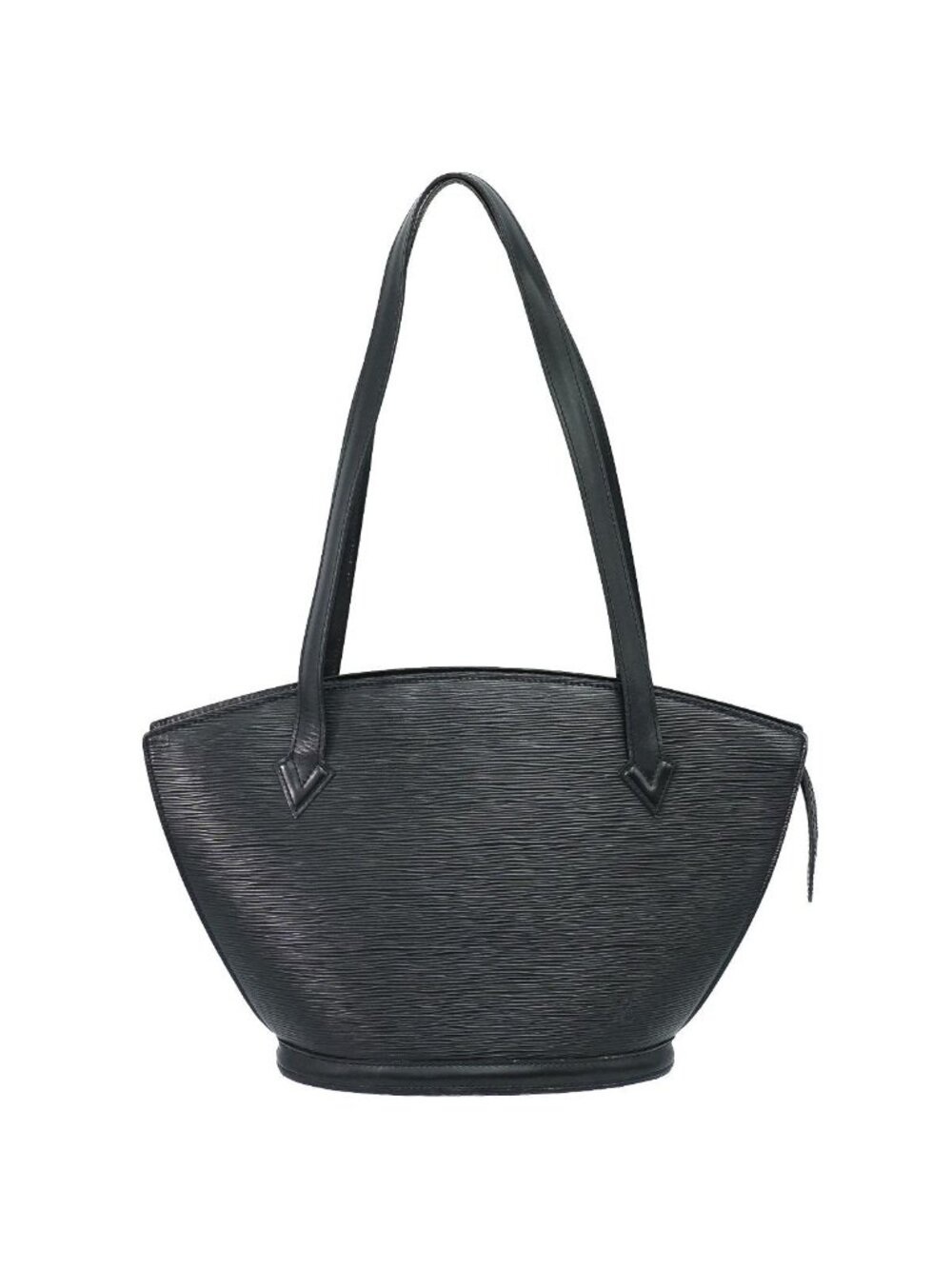 Louis Vuitton LV Saint Jacques Poignet Long Epi Leather Shoulder Bag Noir Black